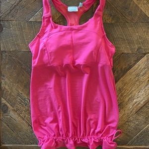 Hot pink workout top by Athleta